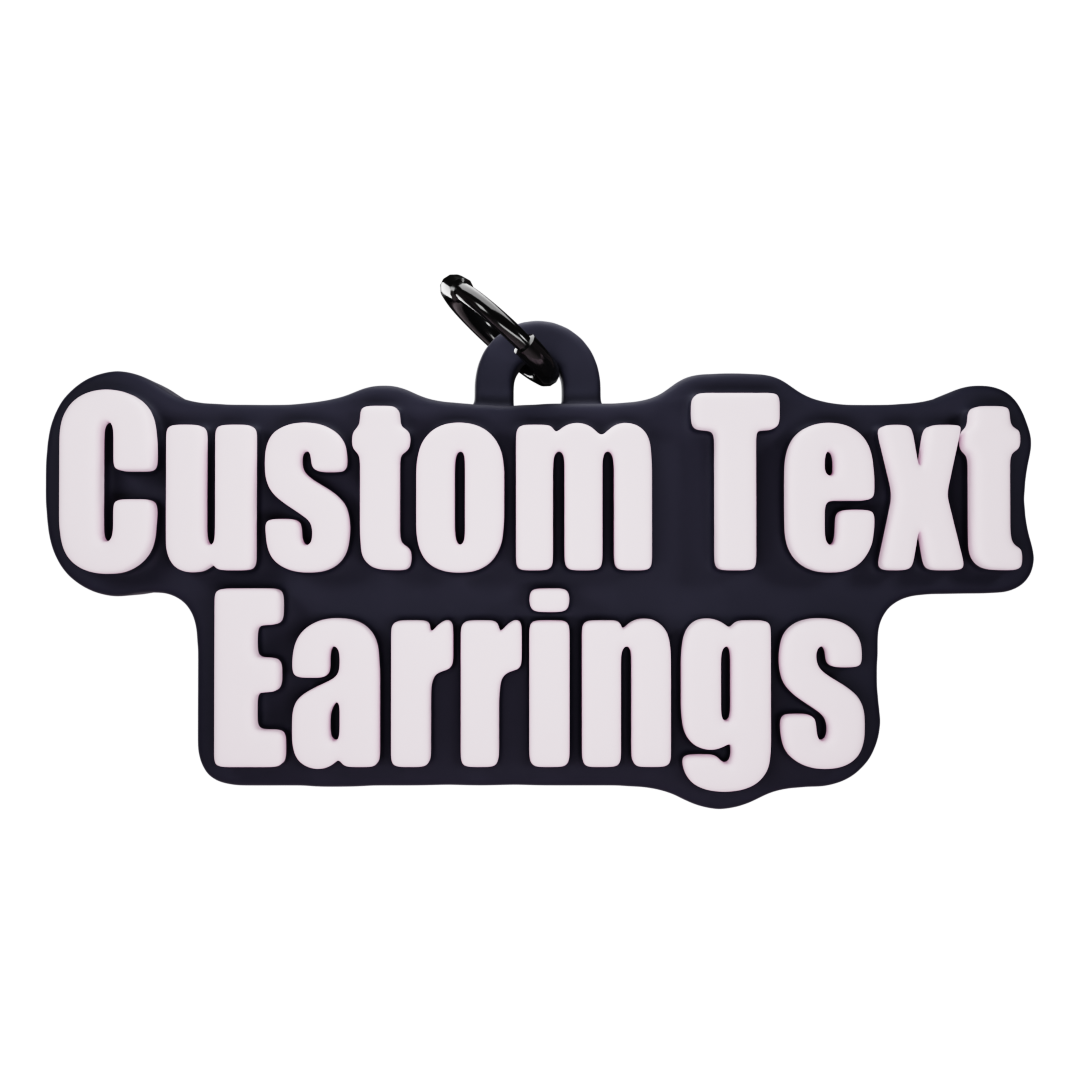 Custom Text Keychain
